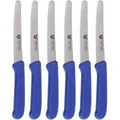 Produktbild: GRÄWE Tafel- Brötchenmesser / Frühstücksmesser Set blau