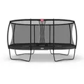 Produktbild: BERG Trampolin Grand Elite Regular 520 Grey mit AirFlow Pro inkl. Sicherheitsnetz Deluxe