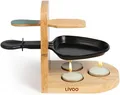 Produktbild: Romantisches Kerzen-Raclette für Camping Picknick Zuhause Livoo MEN397 Set