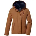 Produktbild: Killtec Funktionsjacke KOW 356 GRLS JCKT Wasserdichte Mädchenjacke mit Kapuze, verstellbare Bündchen braun 164 EU