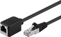 Produktbild: GOOBAY 73388 - CAT 5e Verlängerungskabel, F/UTP, Schwarz, 2 m