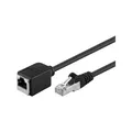 Produktbild: goobay 73389 CAT 5e Extension Cable F/UTP Black