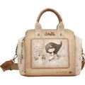 Produktbild: Anekke Handtasche Umhängetasche Memories Bowling Bag Multicolor beige - Beige