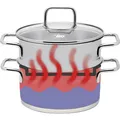Produktbild: ELO Stahlwaren Dampfgarer (18 cm, Dampfkochtopf, Edelstahl) (72718 M3160-0533)