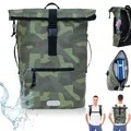 Produktbild: Rucksack Kurierrucksack Plane Angeln Paintball Sport Time Bag 12824 Camo Oliv +f