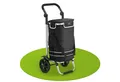 Produktbild: Juskys Einkaufstrolley 3in1, 56 l, mit 2 Rollen und Kühlfach, klappbar und modern, auch als Sackkarre