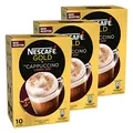 Produktbild: Nescafé Gold Typ Cappuccino, Cremig Zart, Löslicher Bohnenkaffee, Instantkaffee, Kaffee, 3 x 10 Portionen, 12321032