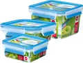 Produktbild: EMSA CLIP & CLOSE FRISCHHALTEDOSEN, Box, Rechteckig, 0,85 l, Transparent, Kunststoff, Deutschland