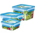 Produktbild: emsa Frischhaltedose CLIP & CLOSE quadratisch 0,85 Liter - Blau