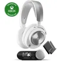 Produktbild: SteelSeries Gaming Headset Arctis Nova Pro Wireless X White - kabelloses Gaming Headset mit Station und aktiver Geräuschunterdrückung