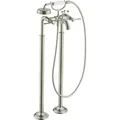 Produktbild: hansgrohe Axor Montreux Fertigmontageset 16553820 Wannen-2-Griff-Armatur, bodenstehend, Ausladung 234mm, mit Hebelgriffen, brushed Nickel