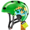 Produktbild: uvex Kid 3 - robuster Fahrradhelm für Kinder - individuelle Größenanpassung - waschbare Innenausstattung - Green - 55-58 cm