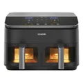 Produktbild: Cosori CAF-R 901-AEU Dual Basket Heißluftfritteuse 8,5L schwarz 1.750 Watt