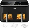 Produktbild: Fettfreie Fritteuse Air Fryer Cosori Dual Basket 1750 W 8,5 l Schwarz