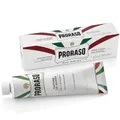 Produktbild: Proraso Shaving Cream Tube Sensitive, 150 ml, beruhigende und cremige Rasierseife für Herren, mit Hafer und Grüntee-Extrakten, Made in Italy, Weiß