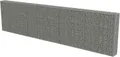 Produktbild: vidaXL Gabionenwand mit Abdeckung Verzinkter Stahl 600×30×150 cm