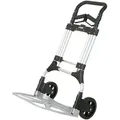 Produktbild: STIER Sackkarre Premium klappbar, Aluminium Transportkarre, Belastbarkeit bis 200kg, Stapelkarre zum Transportieren, Vollgummi-Bereifung, Griff stu...