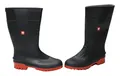 Produktbild: Engelbert Strauss 79740 Wellington Unisex Gummistiefel, Größe: 44EU, Schwarz/Rot