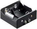 Produktbild: Batteriehalter für 2x Mono D mit Druckknopfanschluss