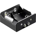 Produktbild: Goobay 11452 Batteriehalter 2x Mono (D) Druckknopfanschluss (L x B x H) 73 x ...