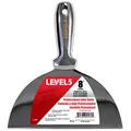 Produktbild: 20,3 cm Edelstahl-Fugenmesser – LEVEL5 | professionelle Knetklinge, hochwertiges poliertes Ganzmetall, präzise geschliffene Kante, ergonomisch, korrosionsbeständig | 5–408