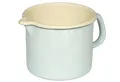 Produktbild: Riess Milchtopf 14cm Emaille Türkis Induktion 1,7L Schnabeltopf Kochtopf