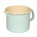 Produktbild: Riess Classic Emaille Schnabeltopf 14x12,5cm türkis 1,7 L Milchtopf Induktion