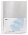 Produktbild: Pavo - Premium Prospekthüllen/Klarsichthüllen DIN A4 50mic PP glasklar x 100