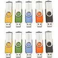 Produktbild: 10er Pack Intenso Basic Line Typ-A USB-Stick 4GB Swivel, bis zu 28 MB/s, USB