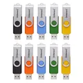 Produktbild: 10er Pack Intenso Basic Line Typ-A USB-Stick 4GB Swivel, bis zu 28 MB/s, USB 2.0