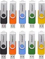 Produktbild: Intenso Basic Line 10x 4 GB USB-Sticks USB 2.0 mit Beschriftungsetiketten, 10STK