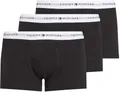Produktbild: Tommy Hilfiger Herren 3er Pack Boxershorts Trunks mit Logobund, Mehrfarbig (Th Wht/Th Wht/Th Wht), M