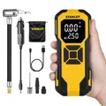 Produktbild: Stanley SXIF0101 12V / Wiederaufladbare Li-ion 150 PSI Intelligente Reifenfüllpumpe mit Digitalanzeige + Powerbank + SOS + Led Lampe