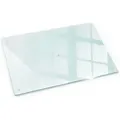 Produktbild: Tulup - Glasschneideplatten - Schneidebrett Aus Glas - Transparent - Herdabdeckplatten - Gehärtetes Glas – 80x52 Cm