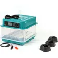 Produktbild: Fudajo Vollautomatischer Flächenbrüter für 15 Eier, Inkubator 40 W mit Wendesystem, Brutautomat mit Temperatursteuerung und Feuchtigskeitsreguli...