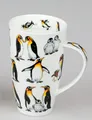 Produktbild: DUNOON Becher, Tasse Henley Ice Pack Pinguine weiß lila Porzellan Formano