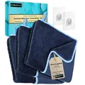 Produktbild: Blumbach Trockentuch Dusche & Auto 700 GSM, Mikrofasertuch (2er oder 3er Set inkl. 2 Klebehaken, 3-tlg., Microfaser Trockentuch Auto, Inkl. 2 Klebehaken, Fast Dry Microfaser Putztuch)