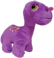 Produktbild: Li'l Peepers 14348 Brontosaurus Dinosaurier von Suki Gifts, Lila 17 cm