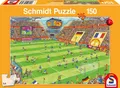 Produktbild: Schmidt Spiele Puzzle Puzzle - Finale im Fußballstadion (150 Teile), Puzzleteile