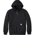 Produktbild: Carhartt Rain Defender Loose Fit Heavyweight Quarter-Zip Hoodie, schwarz, Größe XL für Männer