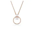 Produktbild: Swarovski Constella Anhänger, Rundschliff, Weiß, Roségold-Legierungsschicht