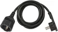 Produktbild: Brennenstuhl H05VV-F3G1,5, 2 m Verlängerungskabel, Typ EF (Konturenstecker) (200 cm)