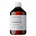 Produktbild: wesentlich. Mandelöl kaltgepresst 500ml | 100% reines Öl ohne Zusätze | natürliche Körperpflege | unraffiniert für Haare und Gesicht | perfektes Massageöl