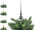 Produktbild: JACK Christbaumspitze JACK Kunststoff Christbaumspitze Spitze Höhe 28cm Ø 6cm Weihnachtsbaum, bruchsicherer Kunststoff in schöner Optik