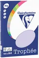 Produktbild: Clairefontaine 4102C - Ries Druckerpapier / Kopierpapier Clairalfa PPP, DIN A4, 80g, 100 Blatt, Lila, 1 Ries