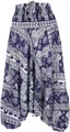 Produktbild: Guru-Shop Relaxhose Pluderhose mit Elefanten-Print, Overall,.. Ethno Style, alternative Bekleidung