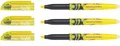 Produktbild: Textmarker FriXion light, Strichstärke 3.8mm, Keilspitze, mit Clip, gelb