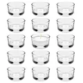 Produktbild: Teelichtgläser Set, Teelicht (15er Pack) Teelichthalter 4,5 cm Dm, Kleiner aus Klarem Glas für Hochzeit, Geburtstag, Urlaub, Kerzengläser, Party Dekoration, Kerzengläser, Gläser klein