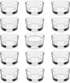 Produktbild: Teelichtgläser Set, Teelicht (15er Pack) Teelichthalter 4,5 cm, Teelicht Gläser