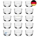 Produktbild: suntonmoto Teelichtgläser Set, Teelicht (15er Pack) Teelichthalter 4,5 cm Dm,